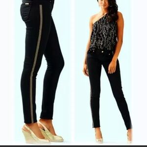 Lilly Pulitzer Worth Skinny Jeans Onyx size 8